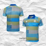 Camiseta Polo del Real Madrid 2025-2026 Azul Verde