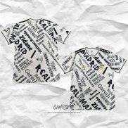 Camiseta Real Madrid Special 2025-2026 Blanco Negro Tailandia