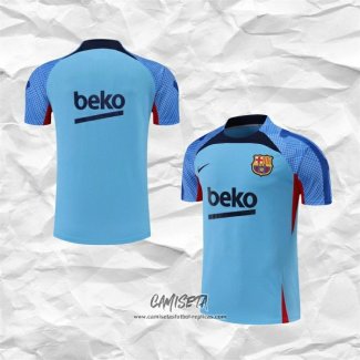 Camiseta de Entrenamiento Barcelona 2022-2023 Azul