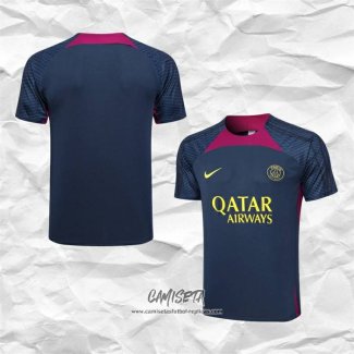 Camiseta de Entrenamiento Paris Saint-Germain 2023-2024 Azul