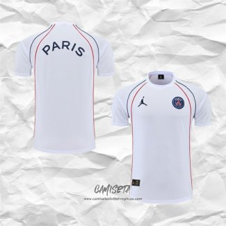 Camiseta de Entrenamiento Paris Saint-Germain Jordan 2022-2023 Blanco