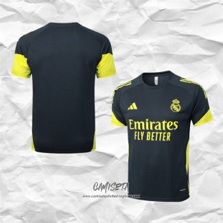 Camiseta de Entrenamiento Real Madrid 2025-2026 Amarillo Negro