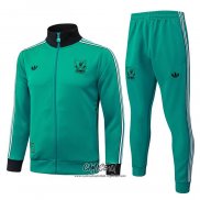 Chandal de Chaqueta del Liverpool 2025-2026 Nino Verde