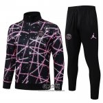 Chandal de Chaqueta del Paris Saint-Germain 2025-2026 Nino Negro Rosa