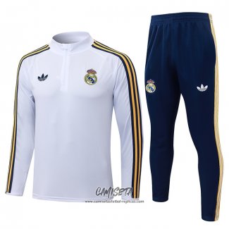 Chandal de Sudadera del Real Madrid 2026-2027 Nino Blanco