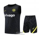 Chandal del Chelsea 2022-2023 Sin Mangas Negro