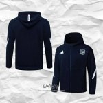 Chaqueta con Capucha del Arsenal 2025-2026 Negro
