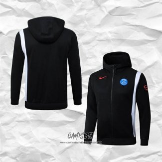 Chaqueta con Capucha del Napoli 2025-2026 Negro