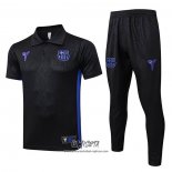 Conjunto Polo del Barcelona 2025-2026 Negro