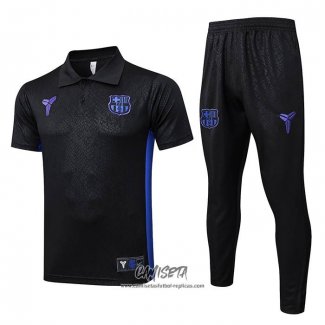 Conjunto Polo del Barcelona 2025-2026 Negro