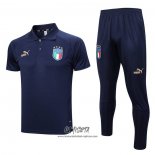 Conjunto Polo del Italia 2023-2024 Azul