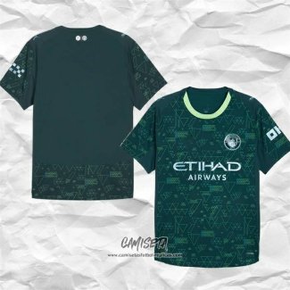 Cuarto Camiseta Manchester City Authentic 2025-2026
