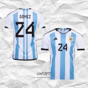 Primera Camiseta Argentina Jugador Gomez 2022