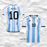 Primera Camiseta Argentina Jugador Messi 2022