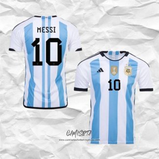 Primera Camiseta Argentina Jugador Messi 2022