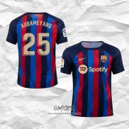 Primera Camiseta Barcelona Jugador Aubameyang 2022-2023