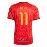 Primera Camiseta Belgica Jugador Doku 2026 Jeremy