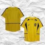 Primera Camiseta Brasil Retro 2002