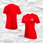 Primera Camiseta Canada 2026 Mujer