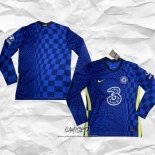 Primera Camiseta Chelsea 2021-2022 Manga Larga