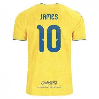 Primera Camiseta Colombia Jugador James 2026 Rodriguez