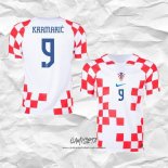 Primera Camiseta Croacia Jugador Kramaric 2022