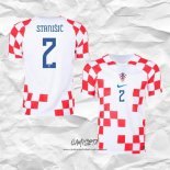 Primera Camiseta Croacia Jugador Stanisic 2022