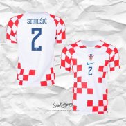 Primera Camiseta Croacia Jugador Stanisic 2022