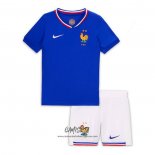 Primera Camiseta Francia 2024 Nino