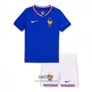 Primera Camiseta Francia 2024 Nino