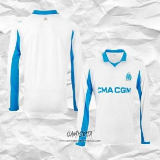 Primera Camiseta Olympique Marsella 2025-2026 Manga Larga