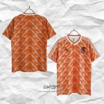 Primera Camiseta Paises Bajos Retro 1988