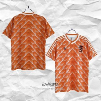 Primera Camiseta Paises Bajos Retro 1988
