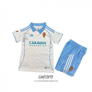 Primera Camiseta Real Zaragoza 2025-2026 Nino