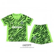 Primera Camiseta Sporting Portero 2025-2026 Nino