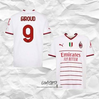 Segunda Camiseta AC Milan Jugador Giroud 2022-2023