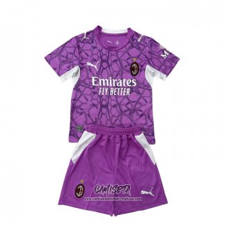 Segunda Camiseta AC Milan Portero 2026-2027 Nino