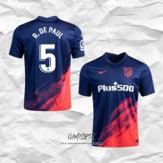 Segunda Camiseta Atletico Madrid Jugador R.De Paul 2021-2022