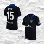Segunda Camiseta Atletico Madrid Jugador Savic 2022-2023