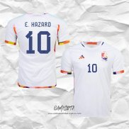 Segunda Camiseta Belgica Jugador E.Hazard 2022