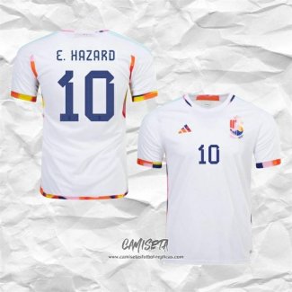 Segunda Camiseta Belgica Jugador E.Hazard 2022