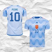 Segunda Camiseta Espana Jugador Pedri 2022