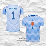Segunda Camiseta Espana Jugador Sanchez 2022