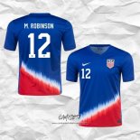 Segunda Camiseta Estados Unidos Jugador M.Robinson 2024