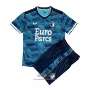 Segunda Camiseta Feyenoord 2023-2024 Nino