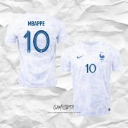 Segunda Camiseta Francia Jugador Mbappe 2022