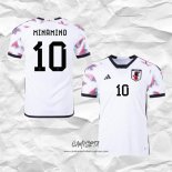 Segunda Camiseta Japon Jugador Minamino 2022