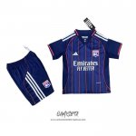 Segunda Camiseta Lyon 2025-2026 Nino