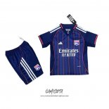Segunda Camiseta Lyon 2025-2026 Nino
