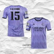 Segunda Camiseta Real Madrid Jugador Valverde 2022-2023